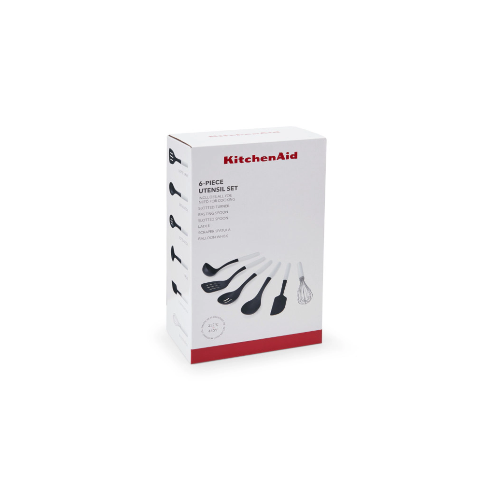 Set De Utensilios Kitchenaid Kqg469bxwhg 6 Piezas Blanco