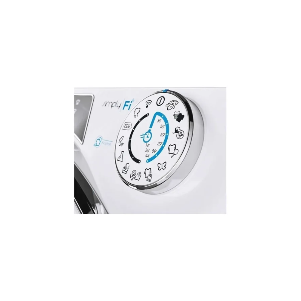 Lavarropas CANDY RO1696DWH7 Carga Frontal 9 Kg Inverter WiFi 1600 RPM Blanco