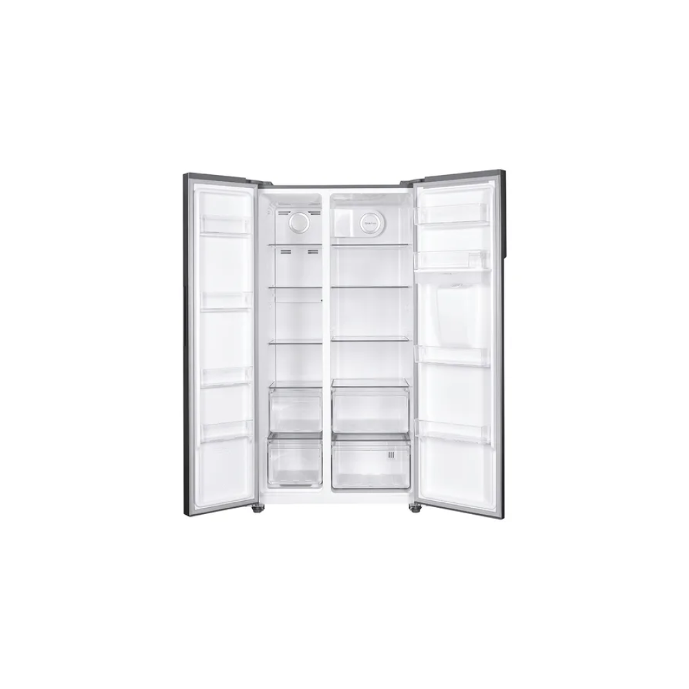 Heladera Doble Puerta CANDY CHSBSO6174 529 Lts Inverter Dispenser de Agua Silver