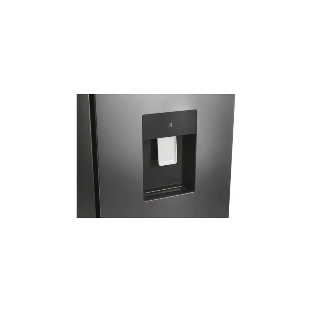 Heladera Doble Puerta CANDY CFQ5T81 465 Lts Inverter 4 Puertas Dispenser de Agua Silver