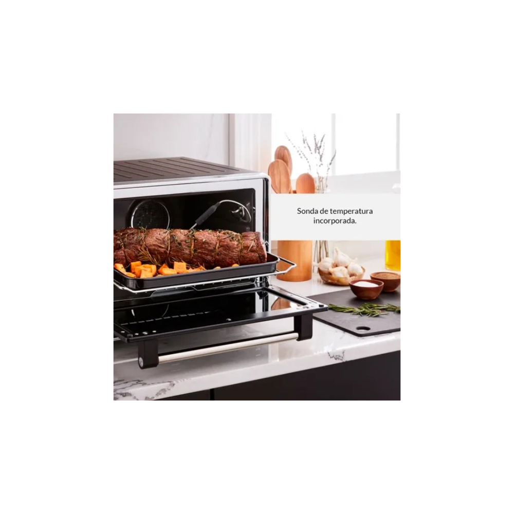 Hornito Eléctrico KITCHENAID RKCO224RBM Air Fryer Convección Dual 22 Lts Black