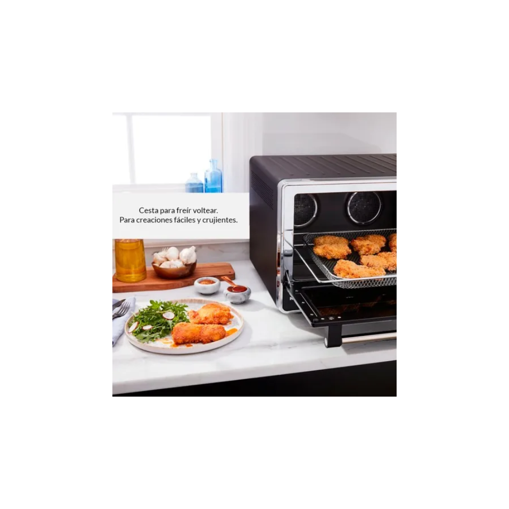 Hornito Eléctrico KITCHENAID RKCO224RBM Air Fryer Convección Dual 22 Lts Black
