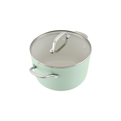 Batería De Cocina KitchenAid 84820 Antiadherente Cerámico Anodizado Duro 10 Piezas Piezas