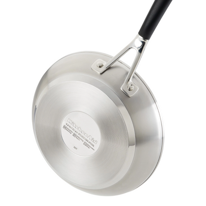 Batería De Cocina KitchenAid 71017 10 Piezas Inducción Acero Inox Gris