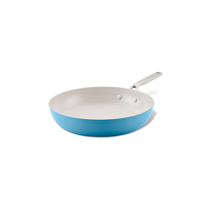 Sartén Kitchenaid 84817 Antiadherente Cerámico Anodizado Duro 31 Cm Azul Velvet (Tai)