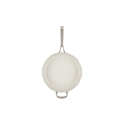 Sartén Kitchenaid 84849 C/Tapa Antiadherente Cerámico Anodizado Duro 4,7L Rojo (Tai)