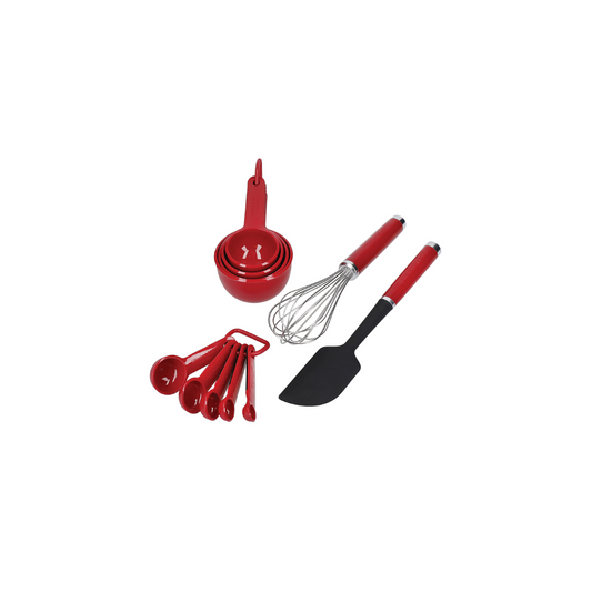Set De Repostería KitchenAid KE456BXERI 11 Piezas Rojo (China)