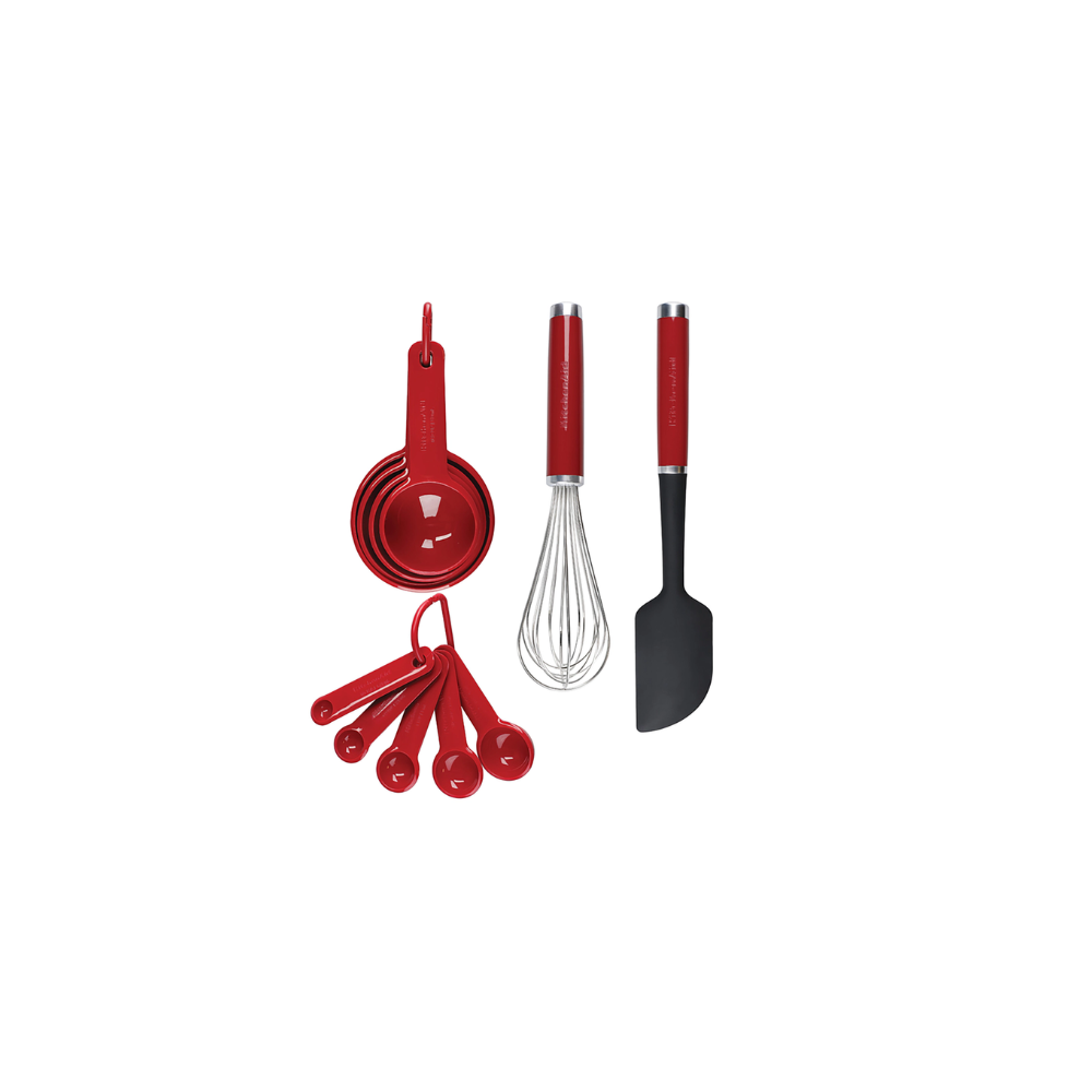 Set De Repostería KitchenAid KE456BXERI 11 Piezas Rojo (China)