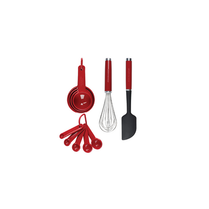 Set De Repostería KitchenAid KE456BXERI 11 Piezas Rojo (China)