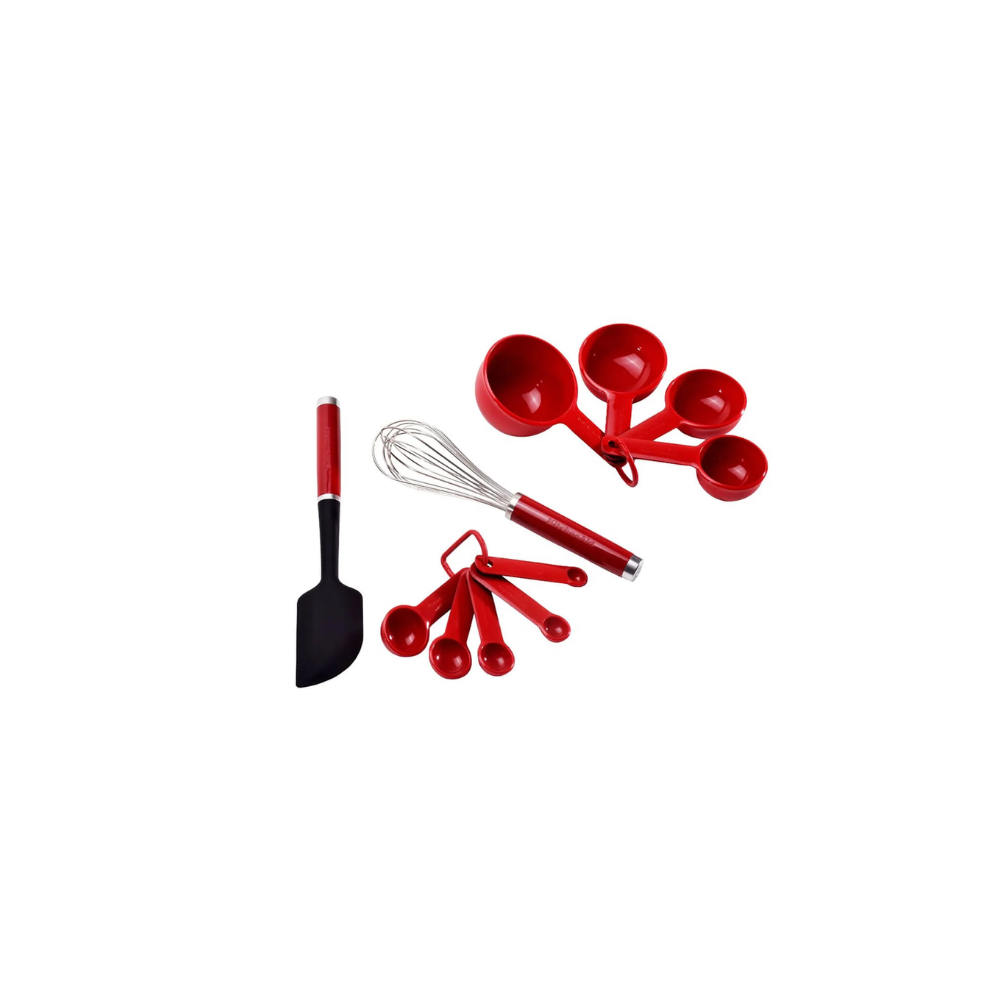 Set De Repostería KitchenAid KE456BXERI 11 Piezas Rojo (China)