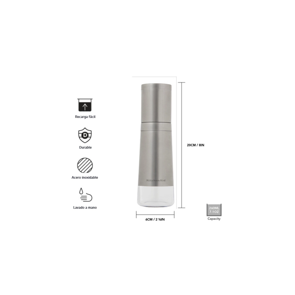 Especiero Sal y Pimienta KitchenAid KOG988OSSSA (Chi)