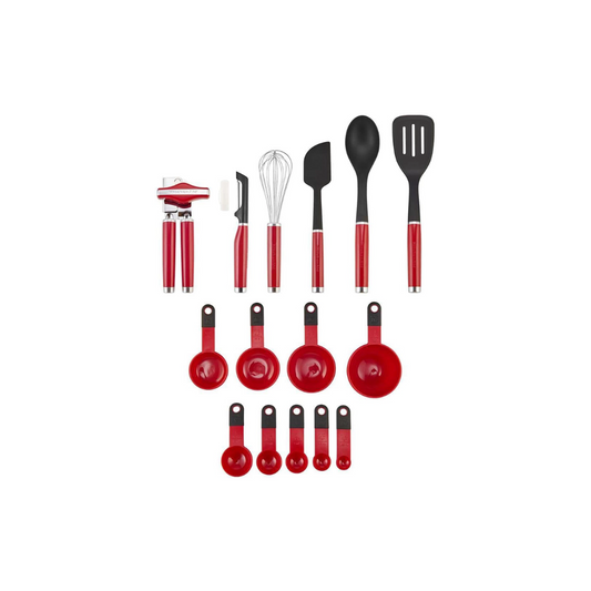 Set De Utensilios KitchenAid KO447BXERI 15 Piezas Rojo (Chi)