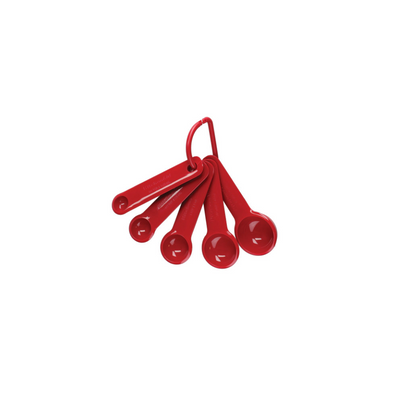 Set Cucharas Medidoras KitchenAid KQG057OHERE 5 Piezas Rojo (Chi)