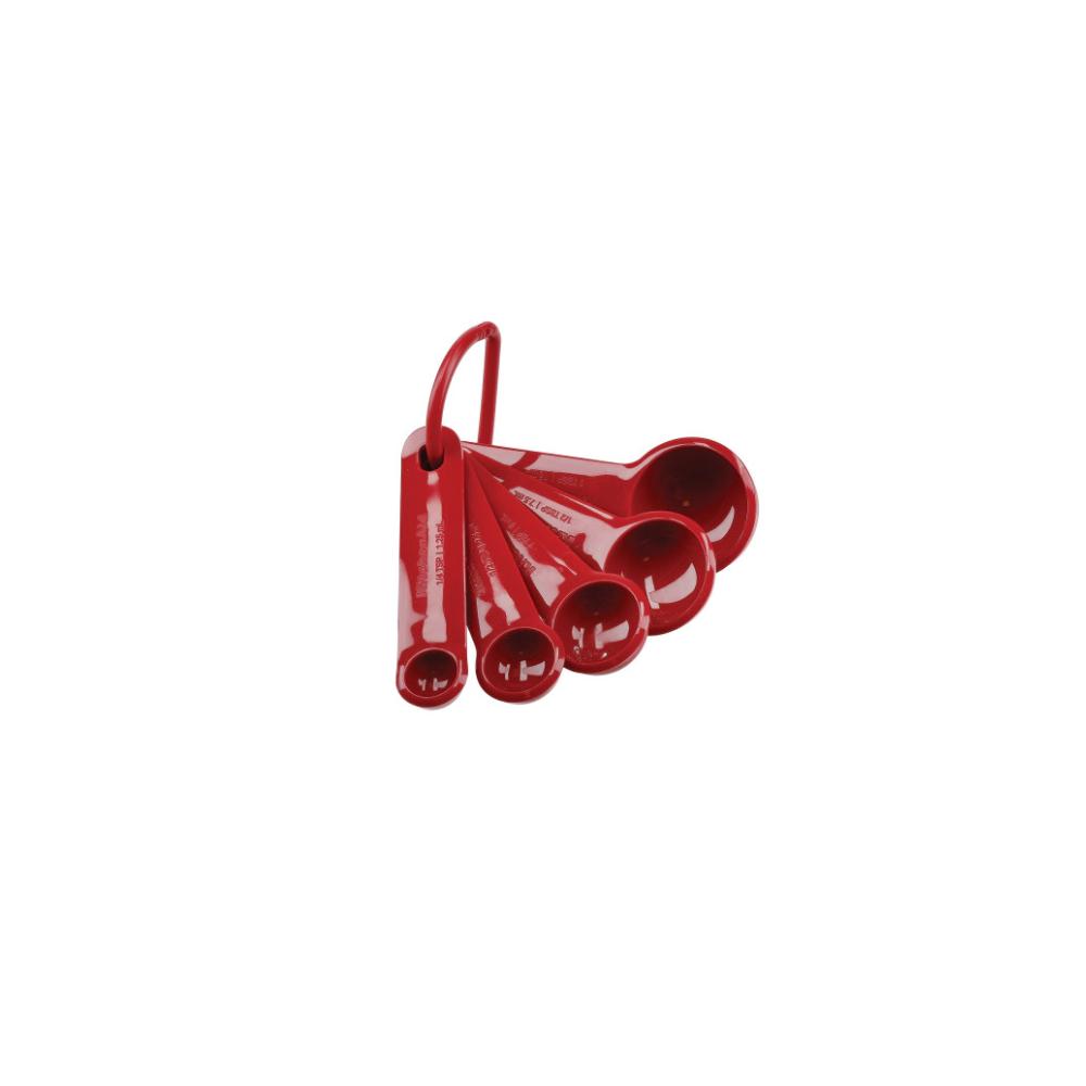 Set Cucharas Medidoras KitchenAid KQG057OHERE 5 Piezas Rojo (Chi)