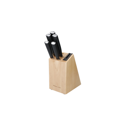 Taco De Cuchillos Kitchenaid Ke5pstanobg 5 Piezas Abedul