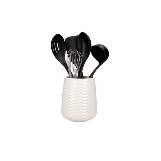 Set De Utensilios Kitchenaid Kqg561bxobe 6 Piezas Soporte Ceramico (China)