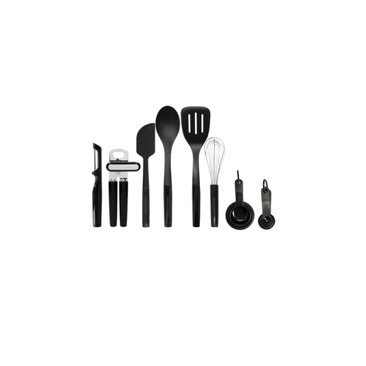 Set De Utensilios Kitchenaid Kqg447bxobe 15 Piezas Negro (China)