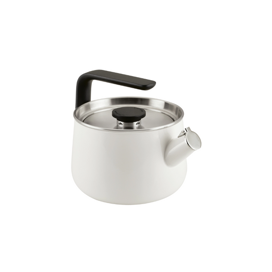 Pava Silbadora Esmaltada Kitchenaid 49080 Inducción 1,9L Blanca