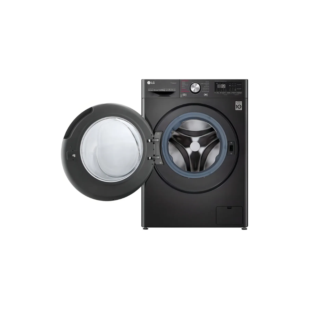 Lavasecarropas LG WD13BVC2S6C 13 Kg Lavado 8 Kg Secado Inverter AI Vapor Wifi Negro
