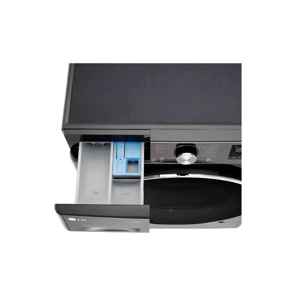 Lavasecarropas LG WD13BVC2S6C 13 Kg Lavado 8 Kg Secado Inverter AI Vapor Wifi Negro