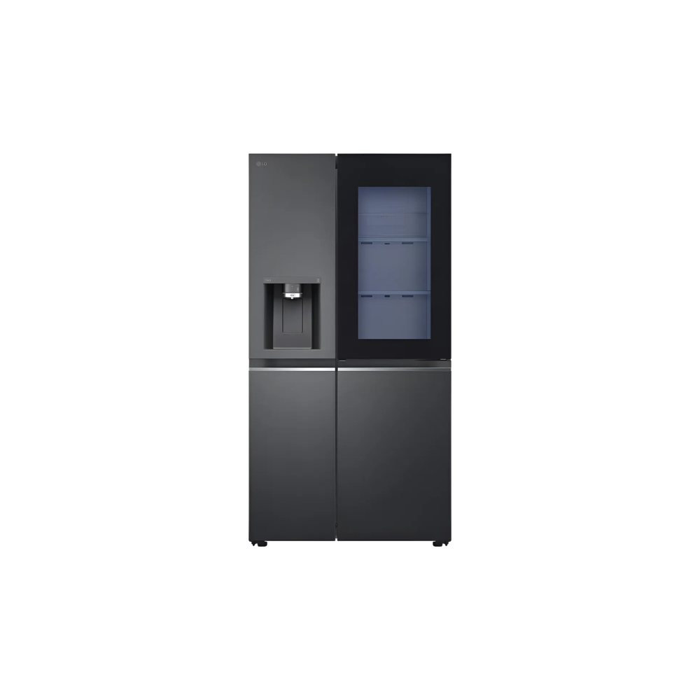 Heladera Doble Puerta LG GS77SXTC 812 Lts Inverter InstaView Ice maker Dispenser de Agua y Hielo WiFi Negro