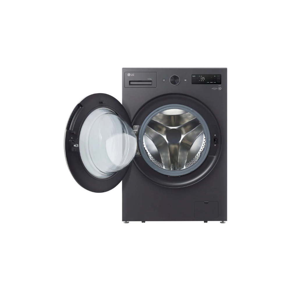 Lavasecarropas LG WD15EGNTSPG  15 Kg Lavado 8 Kg Secado Inverter Lavado con IA & Vapor Gris Mate