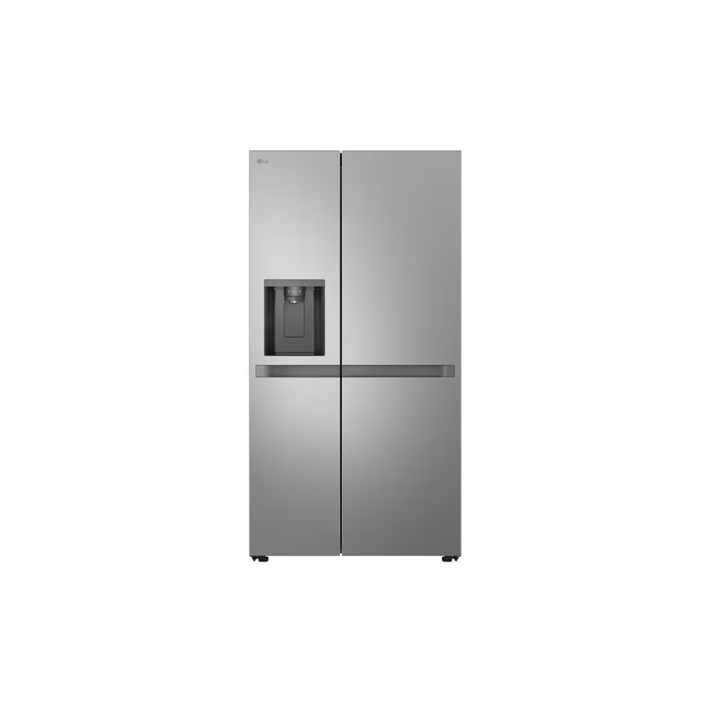 Heladera Side by Side LG GS66SPPT 638 L Inverter No Frost Multi Air Flow Ice & Water Dispenser Smart Diagnosis  Silver