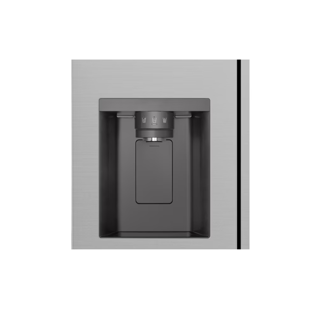 Heladera Side by Side LG GS66SPPT 638 L Inverter No Frost Multi Air Flow Ice & Water Dispenser Smart Diagnosis  Silver