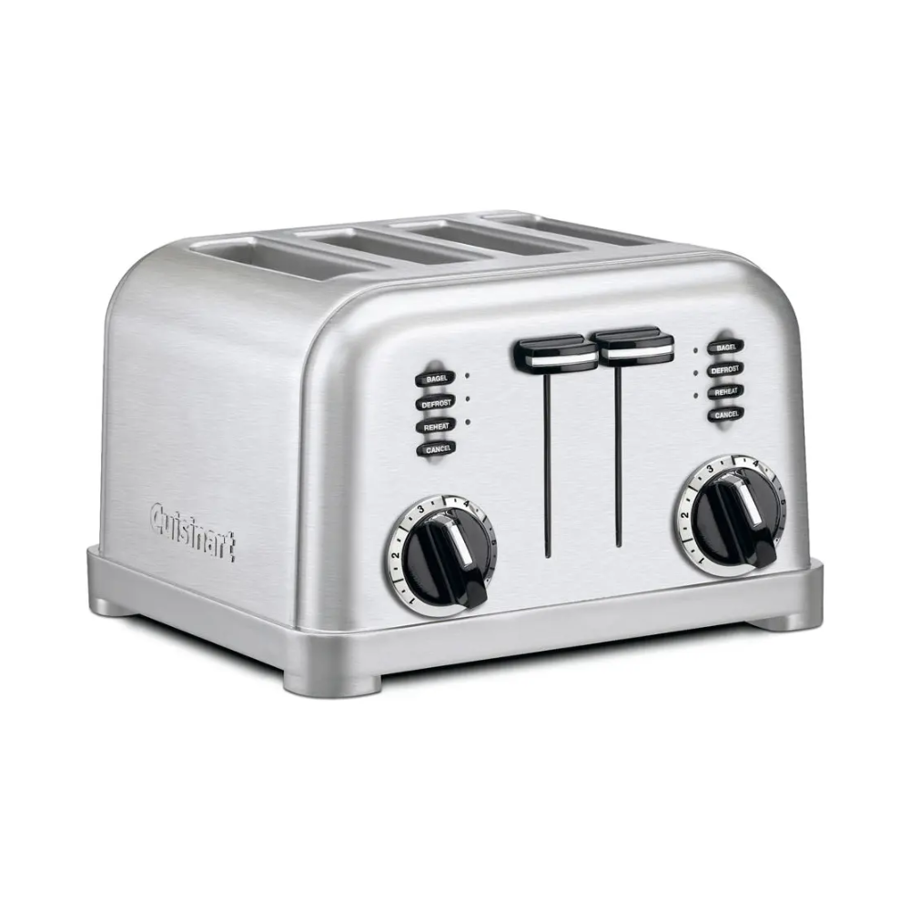 Tostadora Cuisinart CPT180AR  4 Ranuras  1800W  Acero Inoxidable