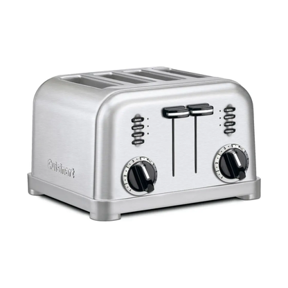 Tostadora Cuisinart CPT180AR  4 Ranuras  1800W  Acero Inoxidable