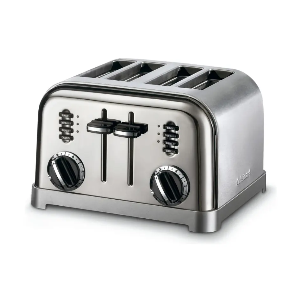 Tostadora Cuisinart CPT180AR  4 Ranuras  1800W  Acero Inoxidable