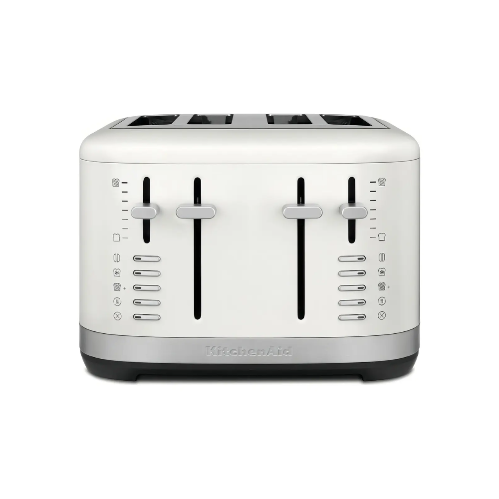 Tostadora KitchenAid LKMT4109RPL  4 Ranuras Extra Grandes  7 Niveles de Tostado 5 Funciones   Metal   Porcelana