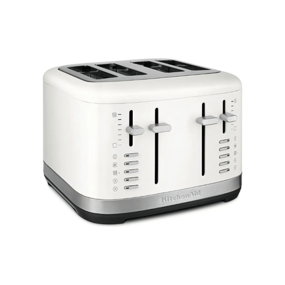 Tostadora KitchenAid LKMT4109RPL  4 Ranuras Extra Grandes  7 Niveles de Tostado 5 Funciones   Metal   Porcelana