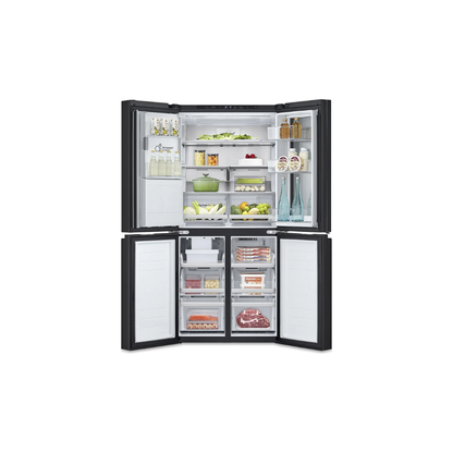Heladera French Door LG GM57SXM 427 Lts Inverter InstaView Ice Maker Dispenser de Agua y Hielo Wifi Negro