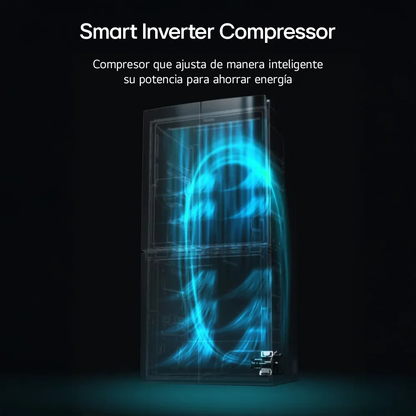 Heladera French Door LG GM57SXM 427 Lts Inverter InstaView Ice Maker Dispenser de Agua y Hielo Wifi Negro