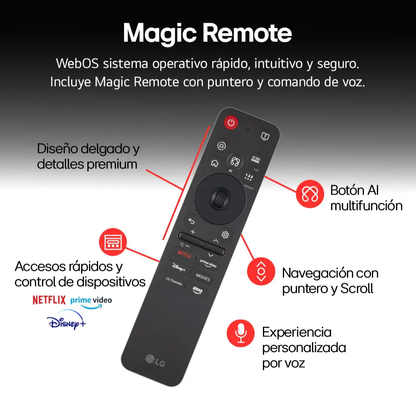 Smart TV 43” LG Smart UHD 4K  43UA8050PSA