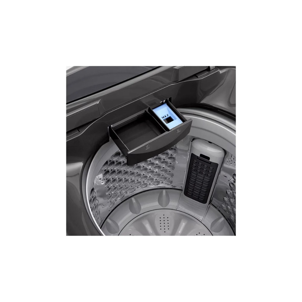 Lavarropas Automatico LG WT11MVTB Carga Superior 10.5 Kg 700 RPM Turbo Drum Negro