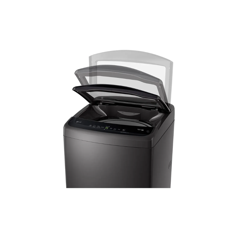 Lavarropas Automatico LG WT11MVTB Carga Superior 10.5 Kg 700 RPM Turbo Drum Negro