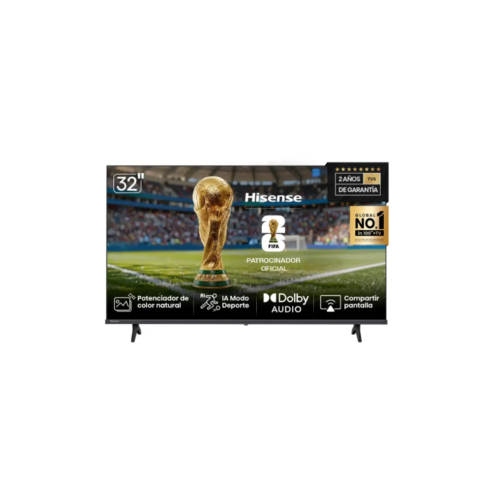 Smart TV 32” HISENSE Smart HD  32A42K