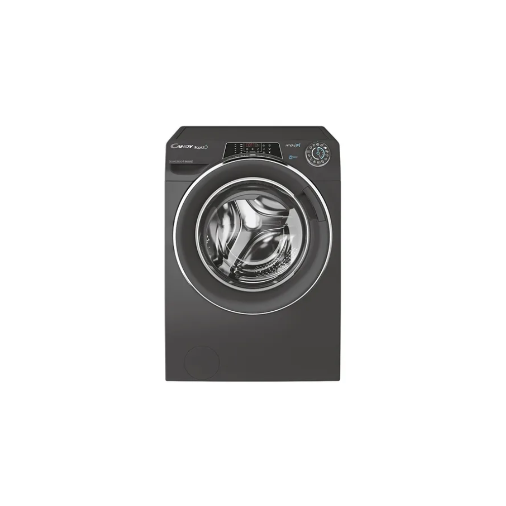 Lavarropas CANDY RO151056DWHCR Carga Frontal 10.5 Kg Inverter  WiFi 1600 RPM Silver