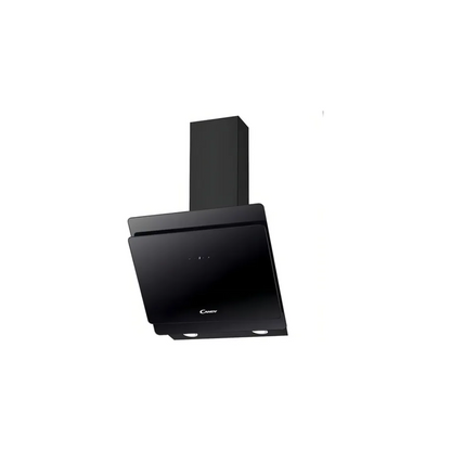 Campana CANDY CVMA60N  60 Cm Led Cristal Negro