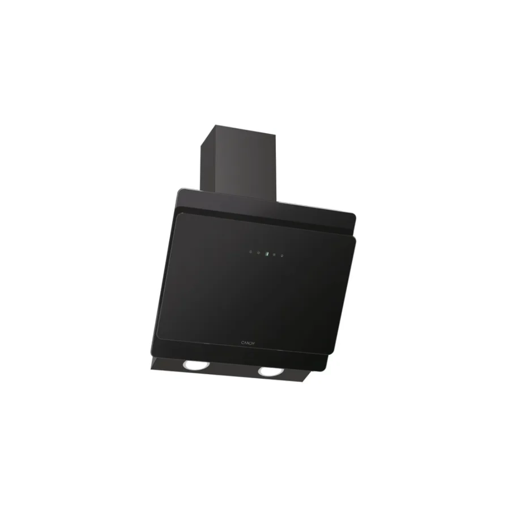 Campana CANDY CVMA60N  60 Cm Led Cristal Negro