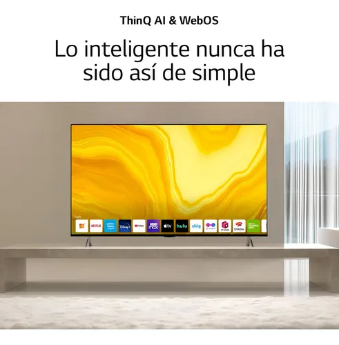 Smart TV 55 LG QNED UHD 4K  55QNED80SRA