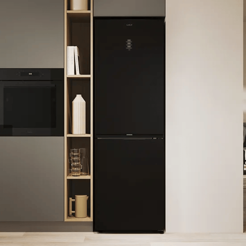 Heladera Combi CANDY CCG2T718EB 442 Lts Inverter Freezer Inferior No Frost Negro