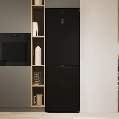 Heladera Combi CANDY CCG2T718EB 442 Lts Inverter Freezer Inferior No Frost Negro