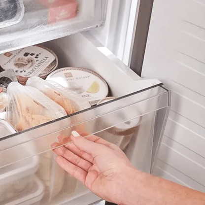 Heladera Combi CANDY CCG2T718EB 442 Lts Inverter Freezer Inferior No Frost Negro