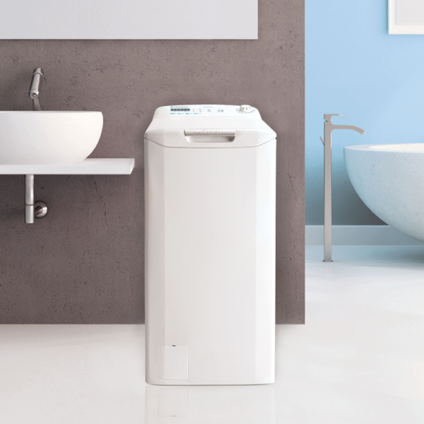 Lavarropas CANDY CSTG272D1 Carga Superior 7 kg 1200 RPM Blanco